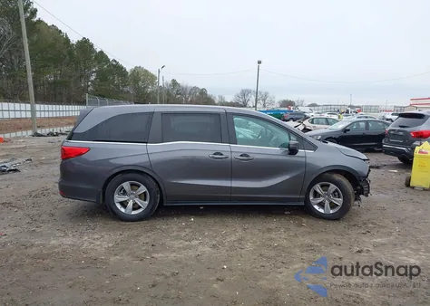 2020 Honda Odyssey Ex from USA, damaged, VIN 5FNRL6H51LB001360
